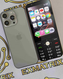 گوشی Uniwa مدل طرح آیفون 16 پرومکس | دکمه ای (صفحه لمسی اندروید)