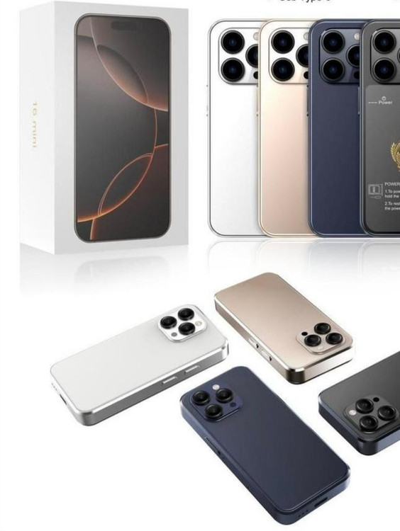 گوشی طرح آیفون 16 مینی مدل Soyes XS16 Pro